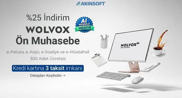 Wolvox %25 İndirim + AI Modülü Hediye