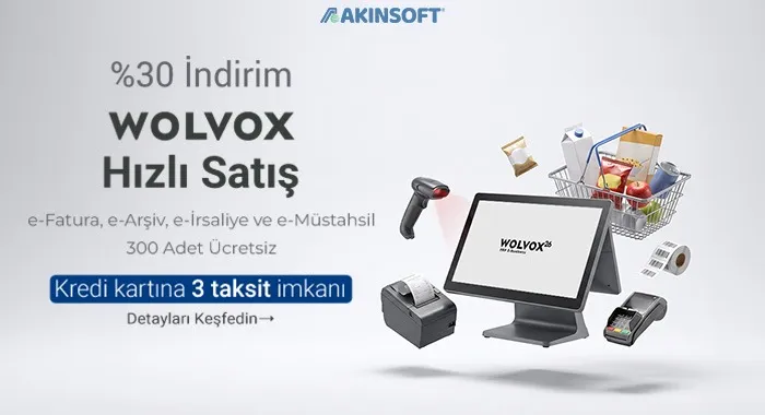 Wolvox Hızlı Satış %30
