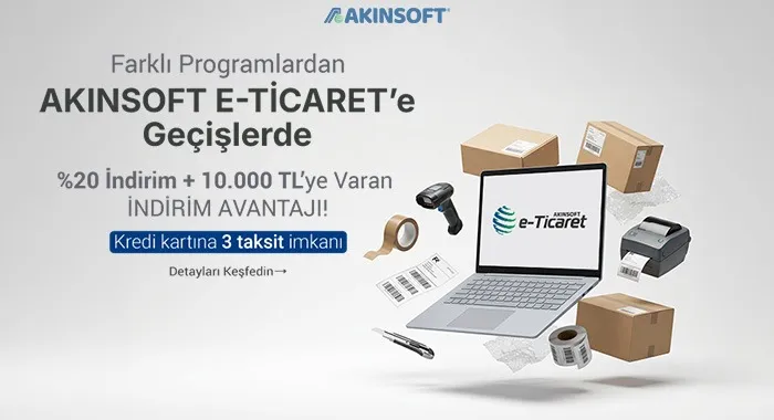 AKINSOFT e-Ticarete Geçiş